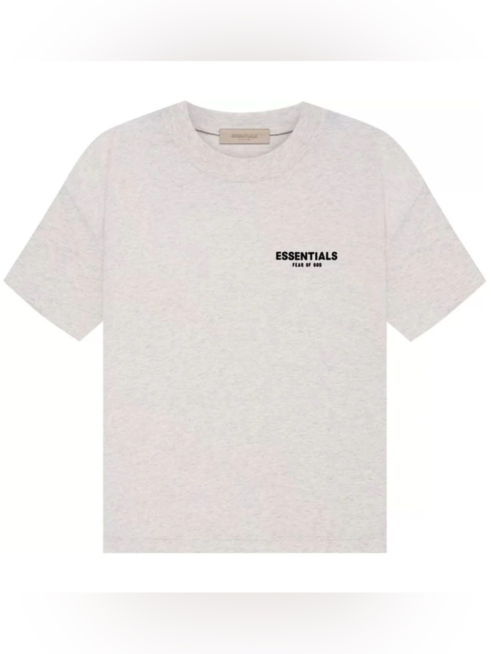 Essentials Fear Of God Light Oatmeal Short sleeve t-shirt Extra Small